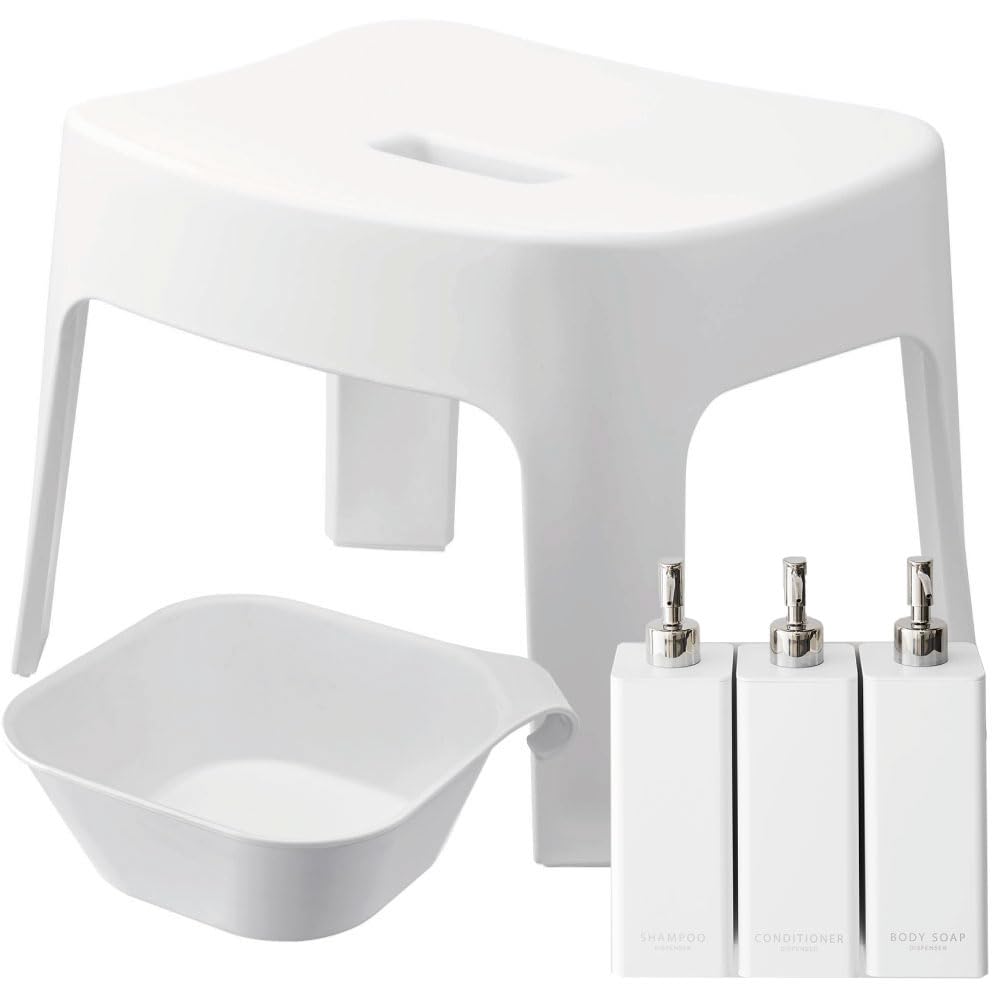 Amazon｜山崎実業 タワーシリーズ tower マグネット風呂イス 25cm